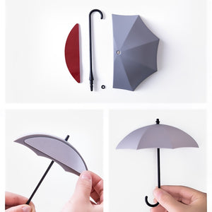 Decorative Umbrella Wall Hooks (3Pcs)