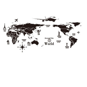 World Map/ Famous Landmarks